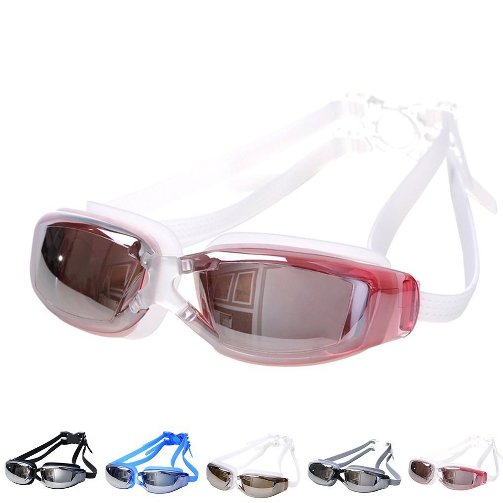 Unisex Waterproof Antifog Coating Myopia Eyewear Goggles Swimming Glasses