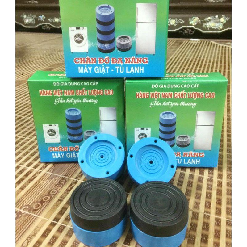 Bộ 4 chân Chống rung chân đỡ đa năng, chống rung máy giặt kiểu mới