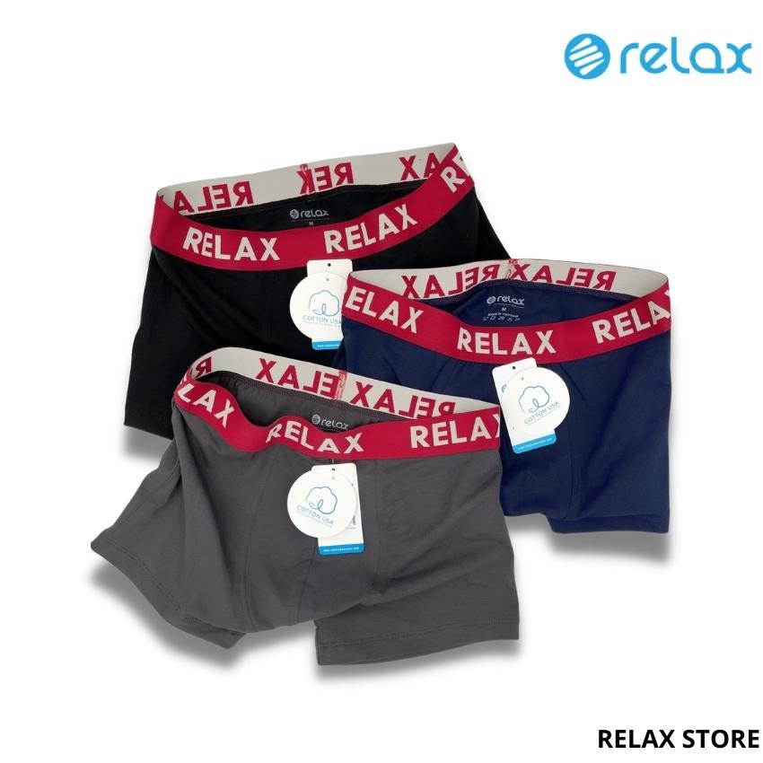quần lót nam relax underwear cotton cao cấp chính hãng , quần sịp đùi nam rltk19
