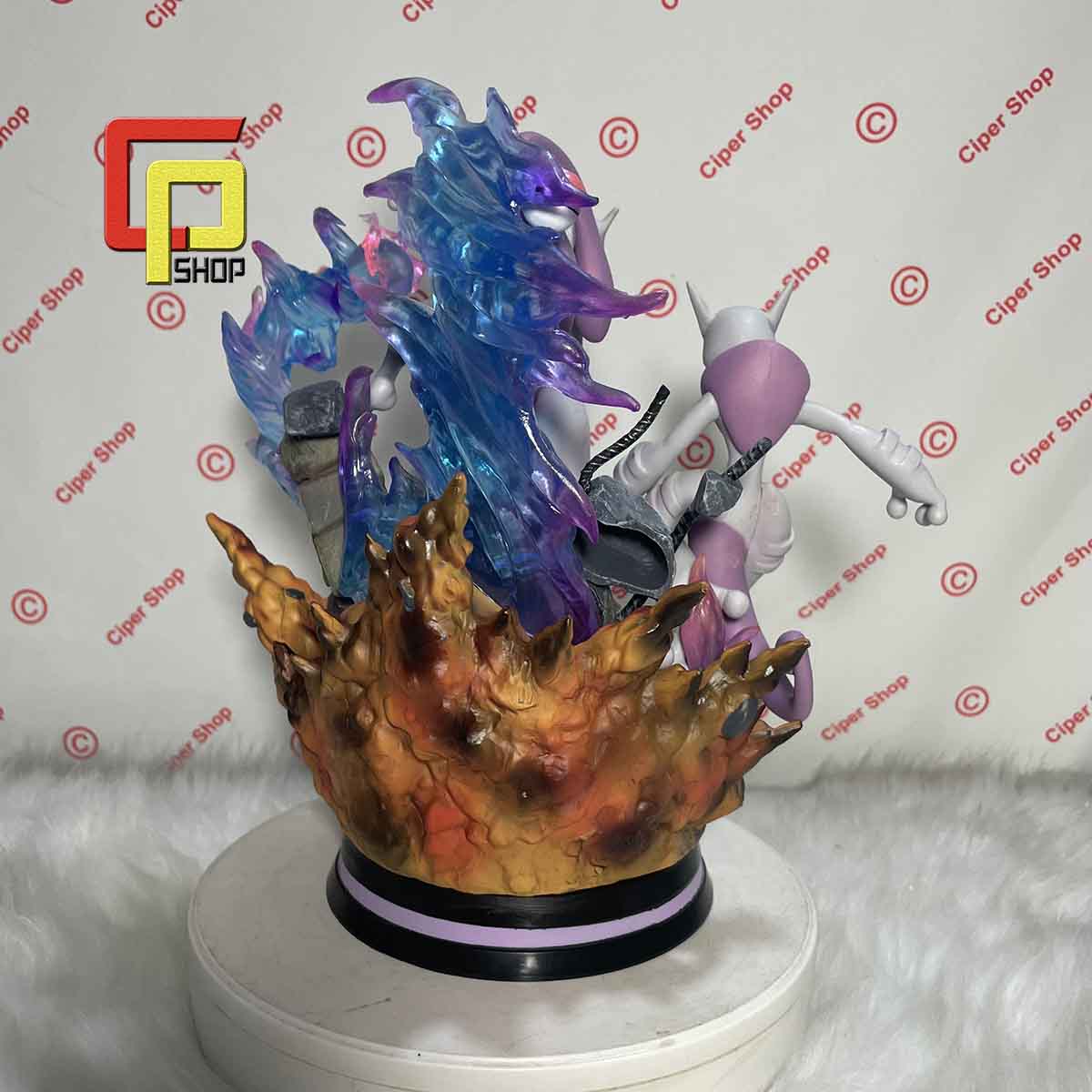 Mô hình Mewtwo tiến hóa GK - Có Led - Figure Po ke mon Mewtwo