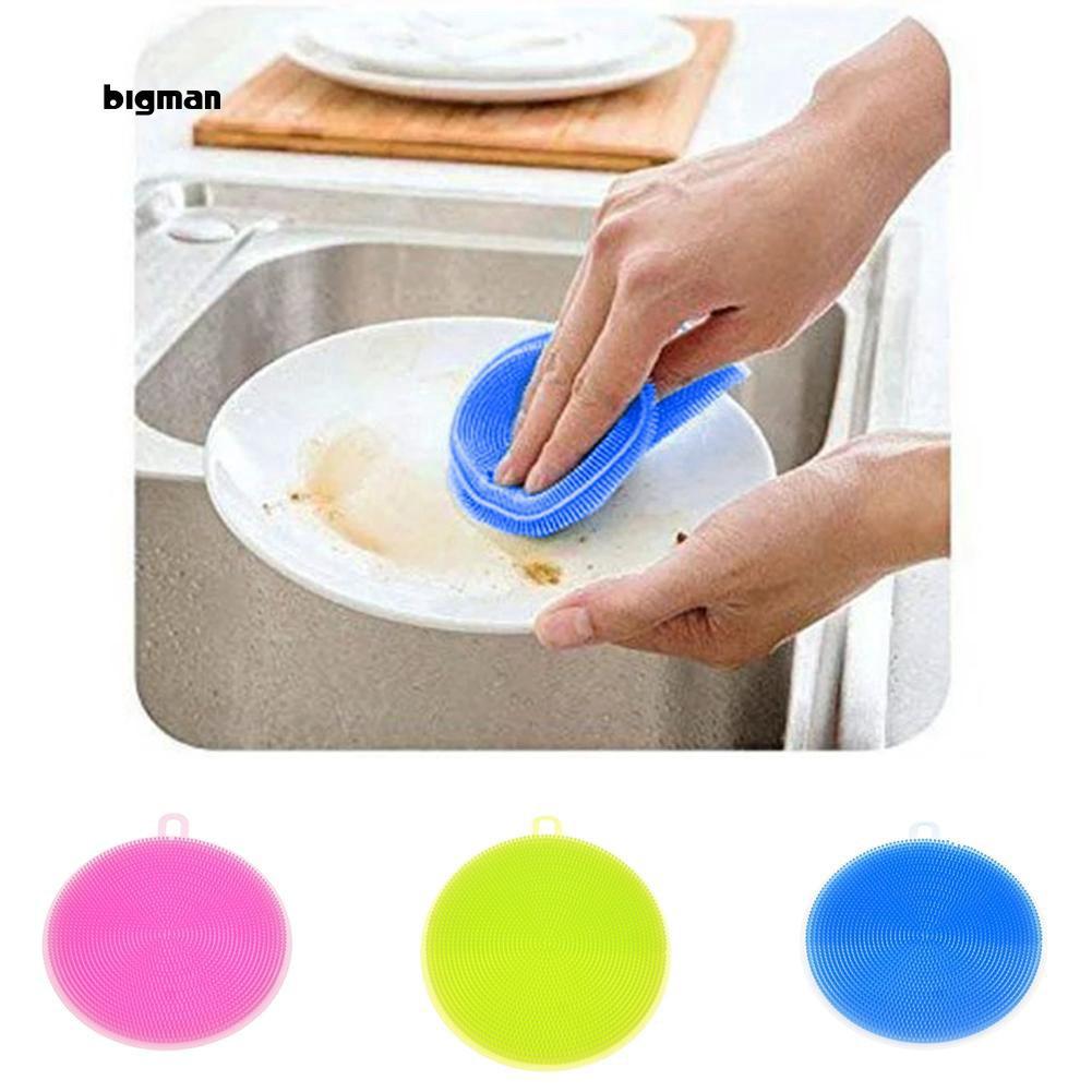 Miếng silicon rửa chén dĩa đa năng-