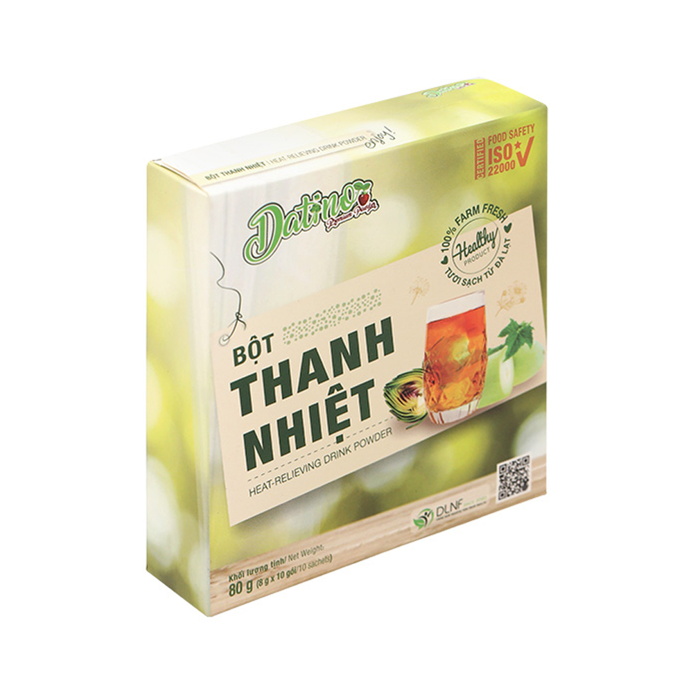 Bột thanh nhiệt DATINO (Hộp 10 gói)