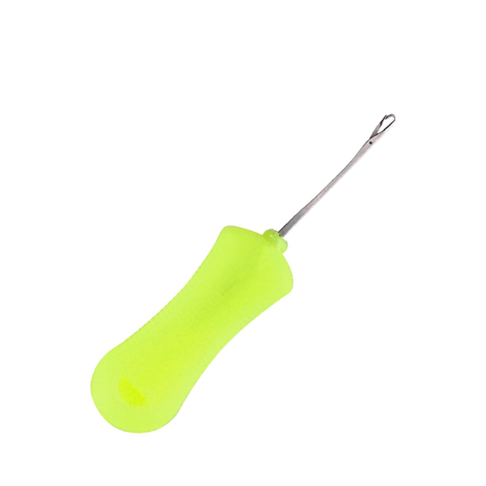 Carp Fishing Baiting Hook Portable Drill Stringer Hook Hair Drill Knot Tools Stainless Steel Fish Drill Rigging Tool