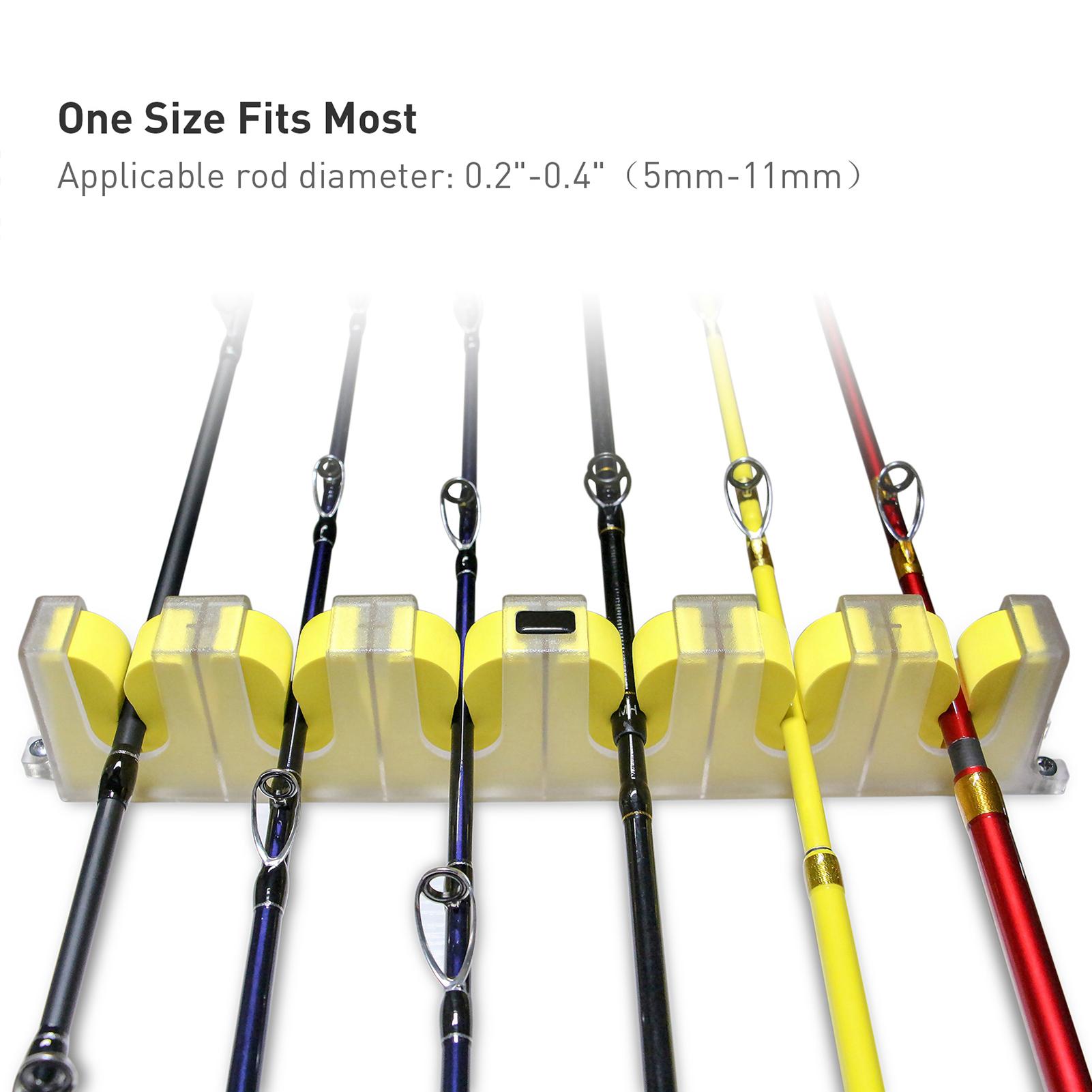 Giá Treo Tường Đỡ 6 Cần Câu