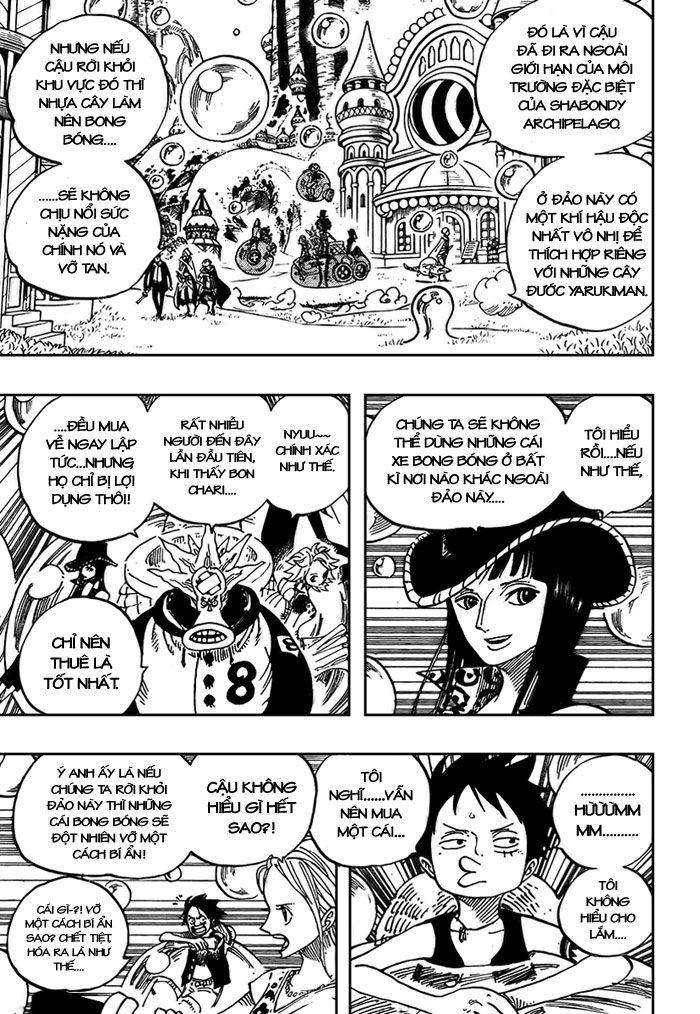 đảo hải tặc - one piece chapter 497 11