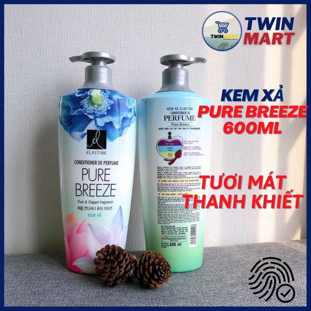 Date xa 2024 Dầu xả Elastine dưỡng tóc hương nước hoa Pure Breeze - thương hiệu Hàn Quốc