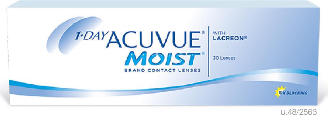 Kính Áp Tròng ACUVUE 1 DAY MOIST