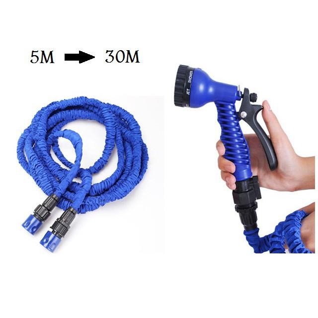 Vòi xịt nước tưới cây, rửa xe giãn nở Magic hose 30m