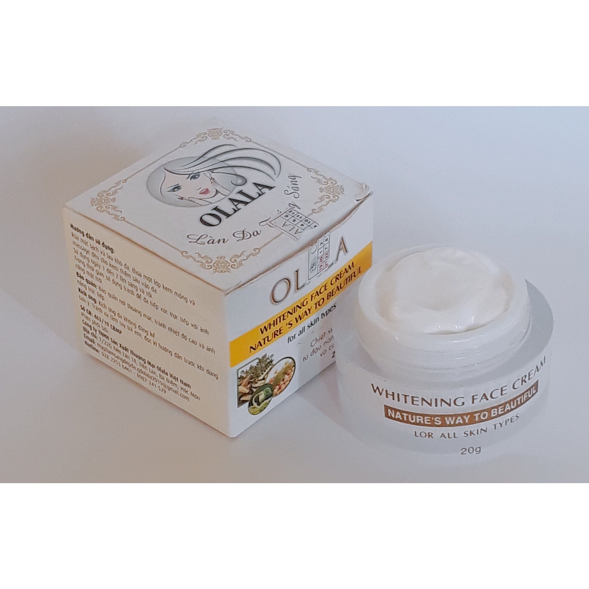 WHITENING FACE CREAM 20g