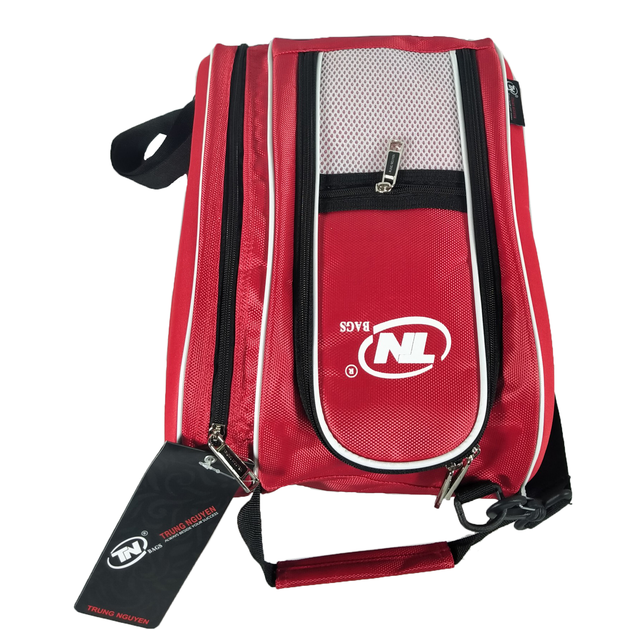 Túi đựng giày đá banh cao cấp chống nước tốt TN Bags TN.B 9002 Túi đựng giày 2 ngăn, túi thể thao