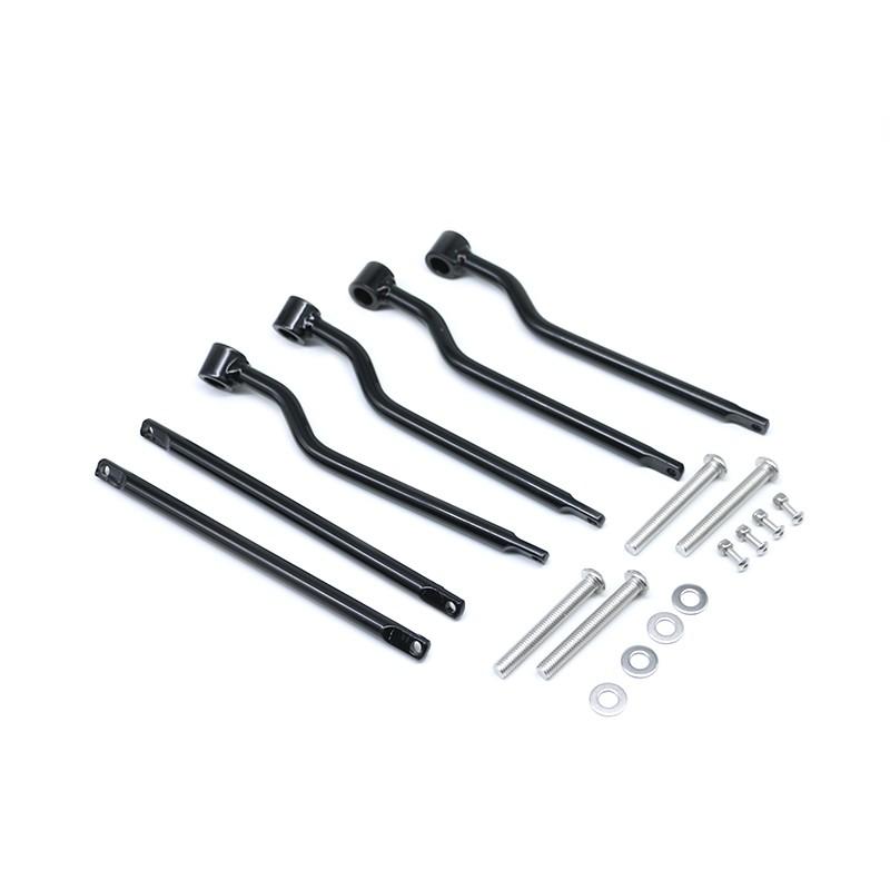 Bộ khung kẹp túi gắn yên xe mô tô Honda Harley Yamaha