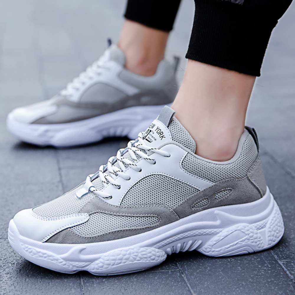 Giày Sneaker Nam Đẹp Đế Balen Êm Thoáng Chân S373