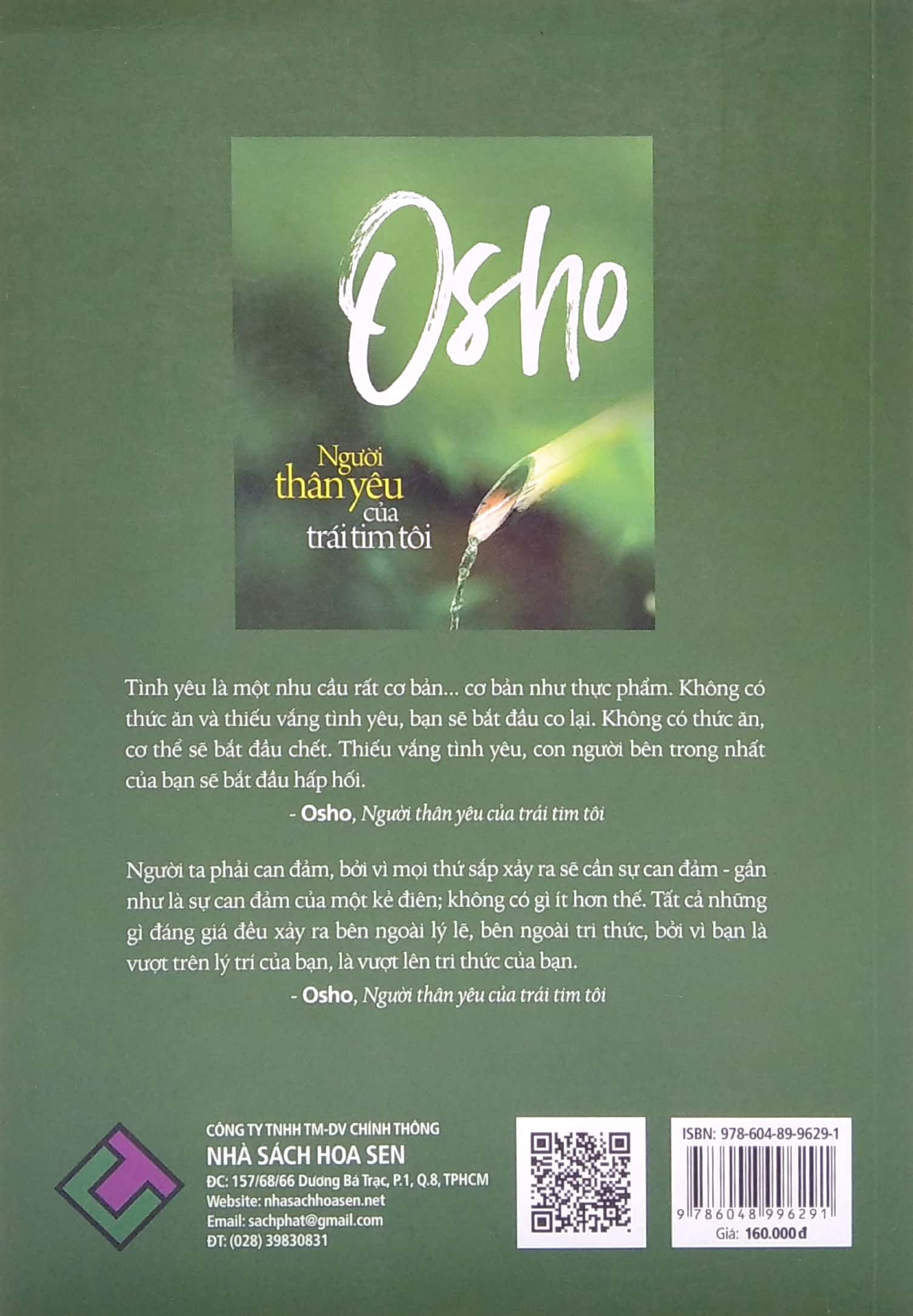 Osho - Người Thân Yêu Của Trái Tim Tôi - (CT)