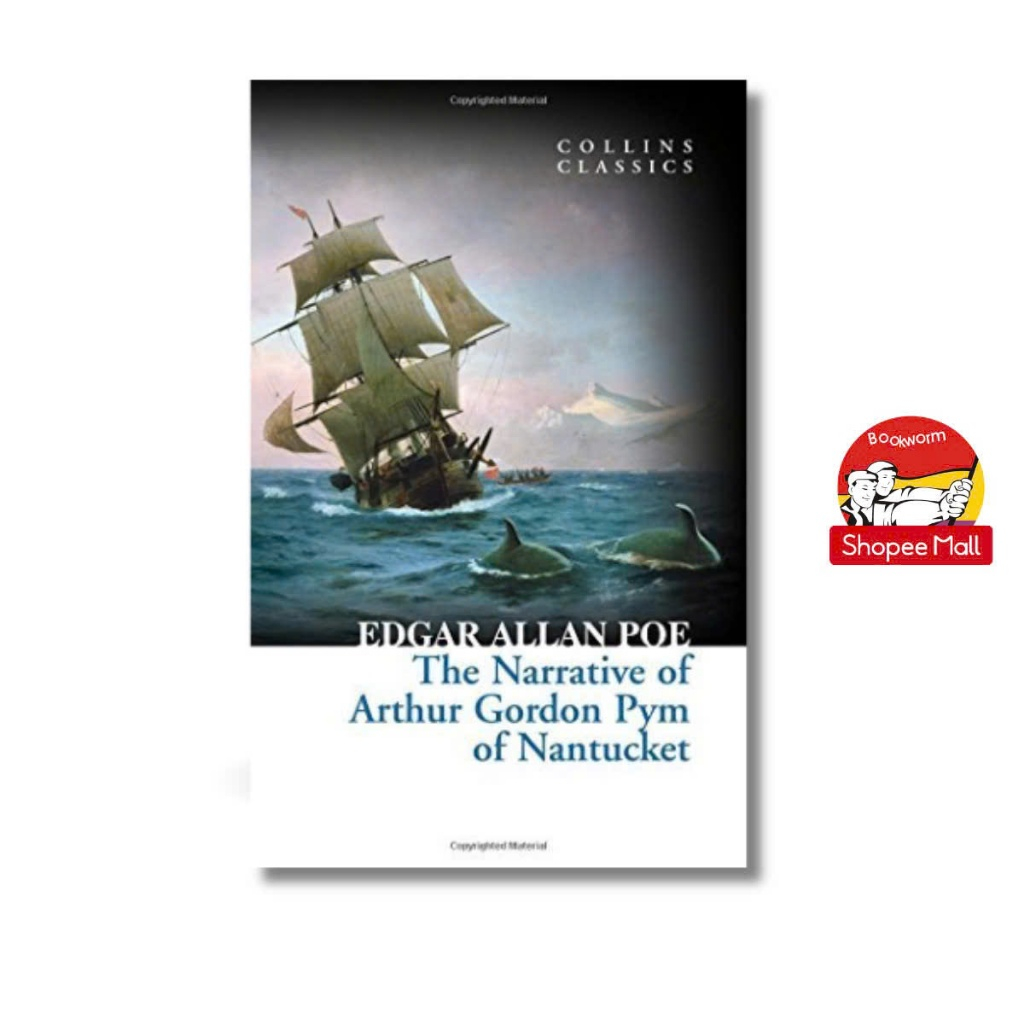 Sách - The Narrative of Arthur Gordon Pym of Nantucket by Edgar Allan Poe - Collins Classics - English Books