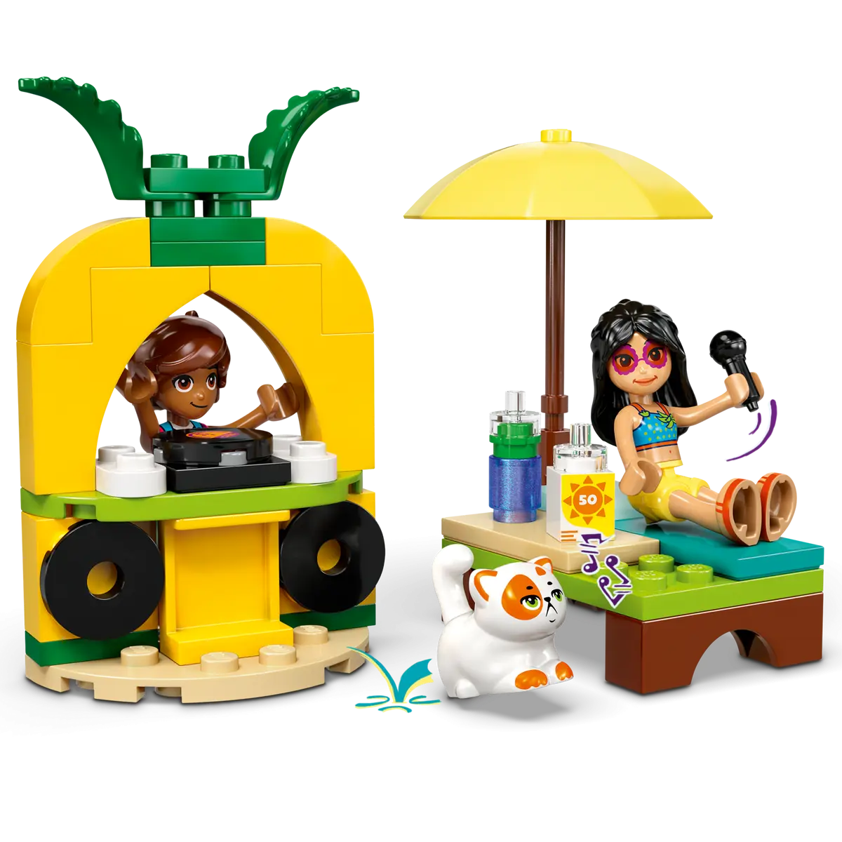 Đồ Chơi Lắp Ráp Bữa Tiệc Hồ Bơi Của Kỳ Lân Và Hồng Hạc - Lego Friends 42658 (99 Mảnh Ghép)