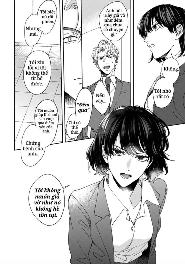 tôi không thể chỉ biết yêu thôi - cấp trên hay soi mói và cấp dưới nghiện mùi chapter 2 10