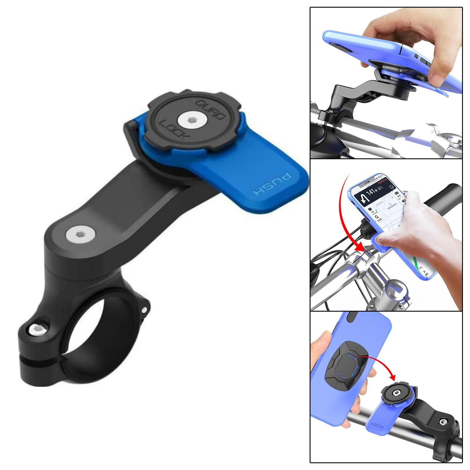 Durable Bike Handlebar Phone Mount Easy Install Stable for Electric Vehicles