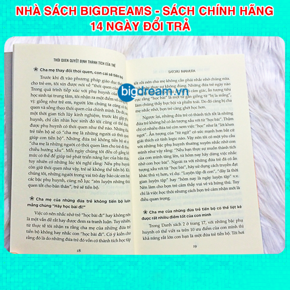 Thói Quen Quyết Định Thành Tích Của Trẻ - Dạy con khoa học