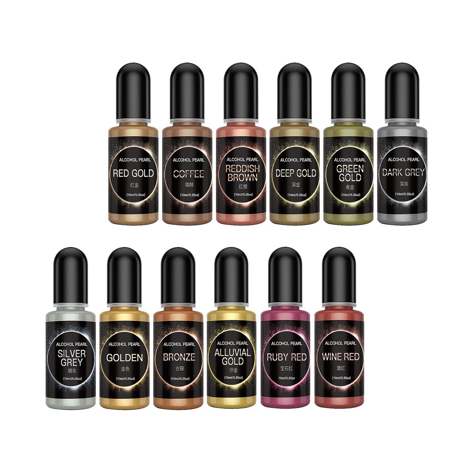 Ink Set Epoxy Resin Pigment Colorant Liquid for Acrylic Painting