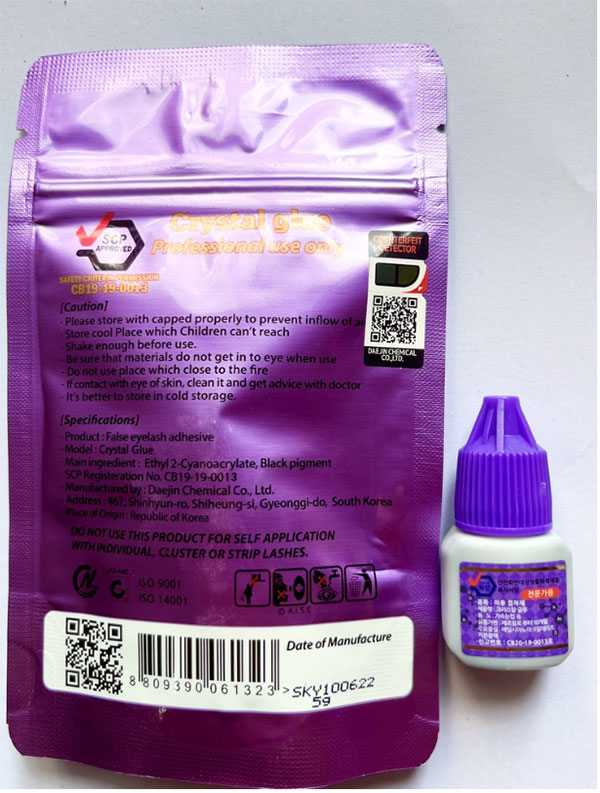 Keo Nối Mi Crysstal Glue Kháng Nước Độ Bền Cao