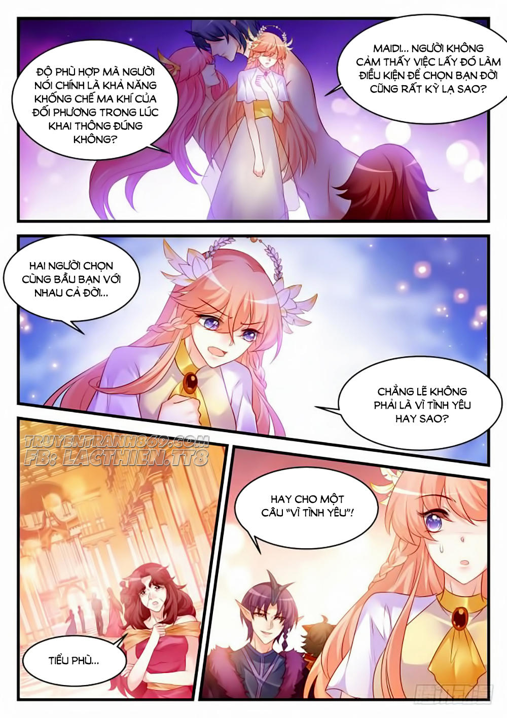 dạy bảo ma vương lão công chapter 181 3