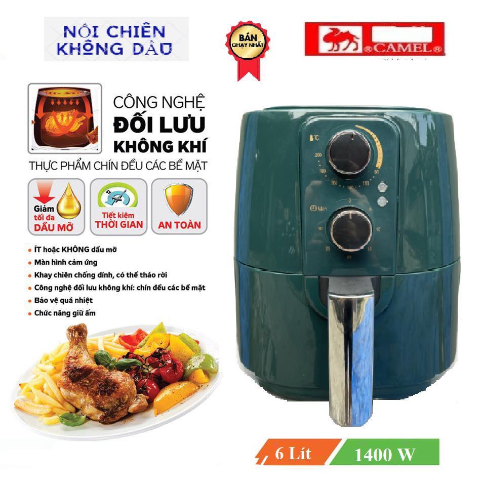 Nồi chiên không dầu KAW 7L công suất 1500W (Bảo hành 12 tháng) không mùi thiết bị gia dụng an toàn tiết kiệm