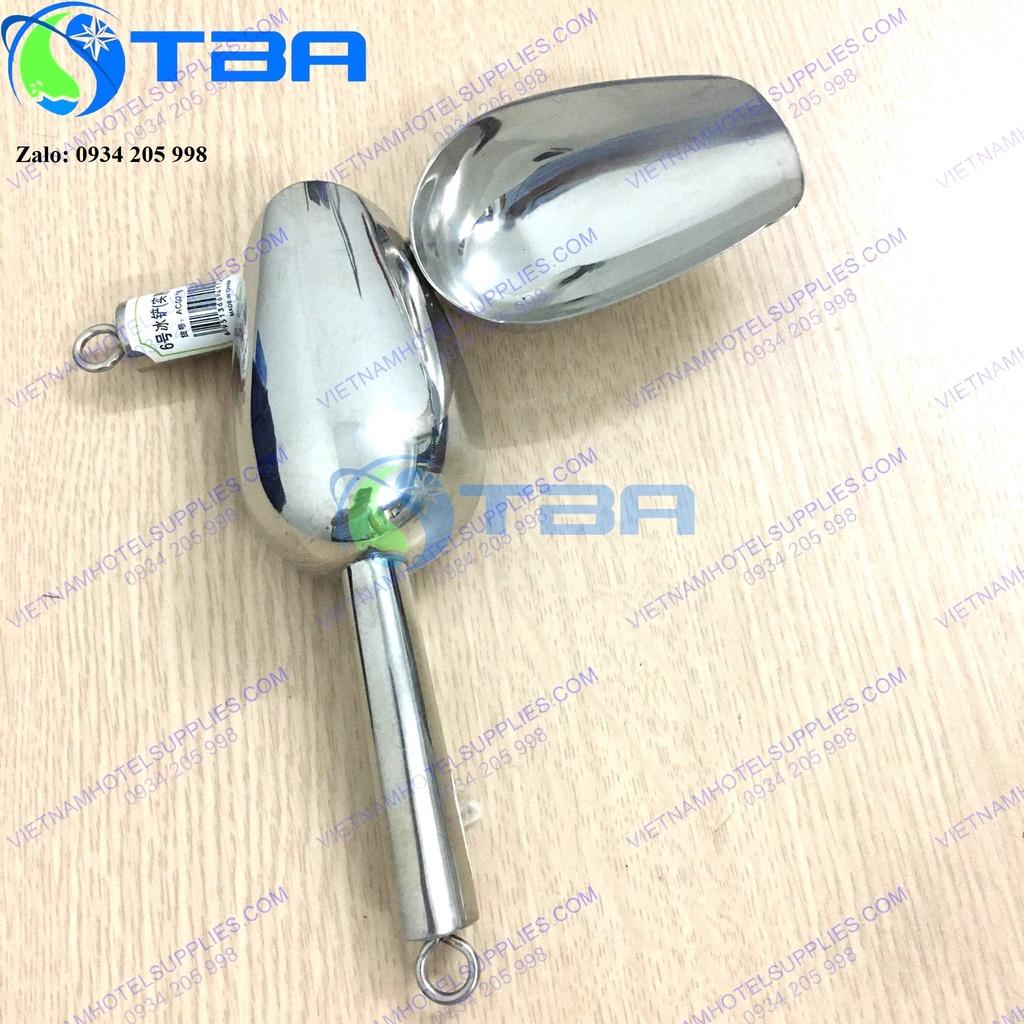Muỗng xúc đá,hạt rang chất liệu inox nhập khẩu cao cấp cho quán bar nhà hàng