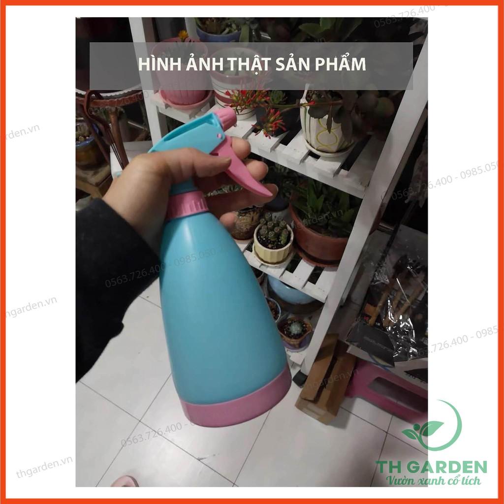 BÌNH TƯỚI CÂY PHUN SƯƠNG TH GARDEN DẠNG XỊT ĐỂ BÀN 400ML - CÓ THỂ PHUN TIA HOẶC PHUN SƯƠNG - BÌNH XỊT PHUN SƯƠNG MINI TH GARDEN