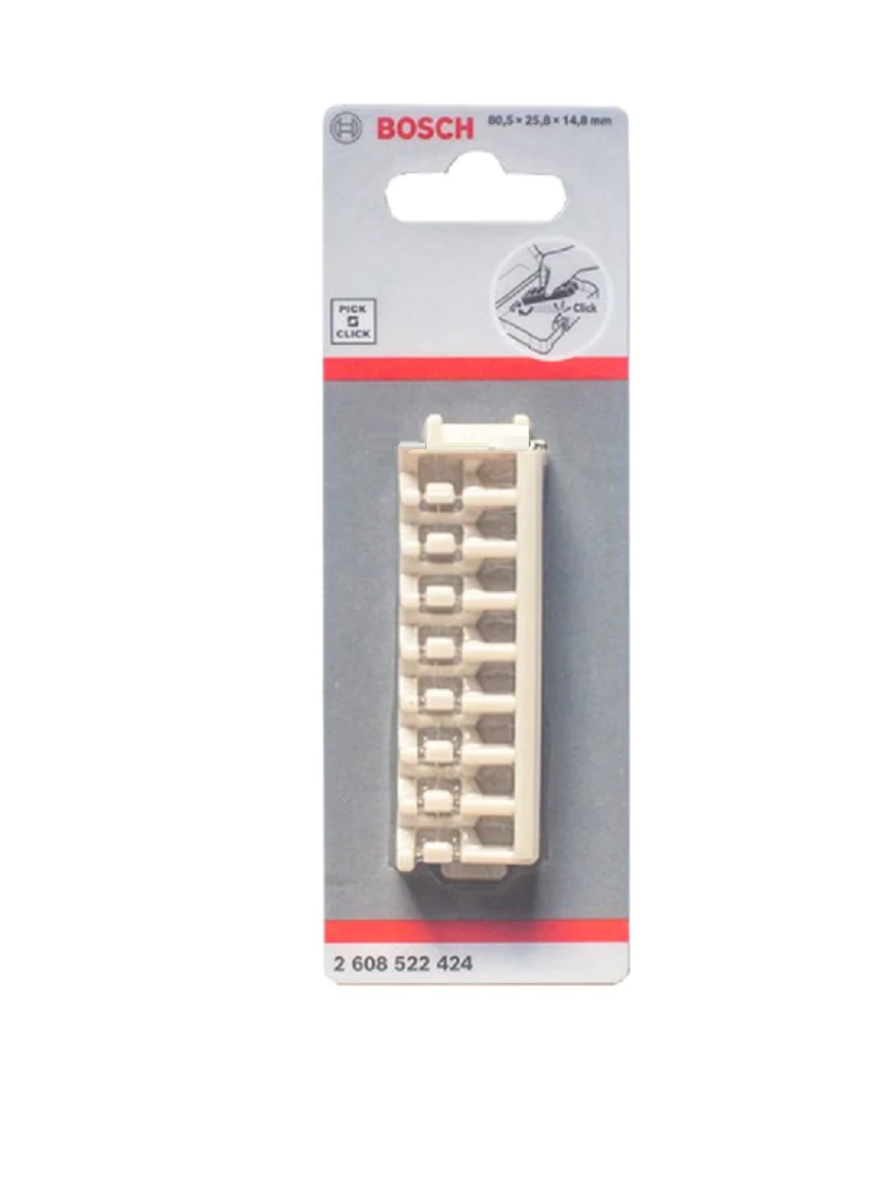 ĐẾ GIỮ MŨI VÍT (BAO GỒM ĐẦU HEX) BOSCH 2608522424 - HÀNG CHÍNH HÃNG