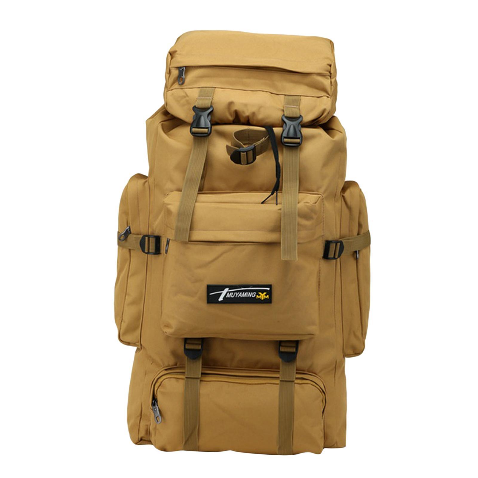 Waterproof Backpack Hiking 70L Rucksack Trekking