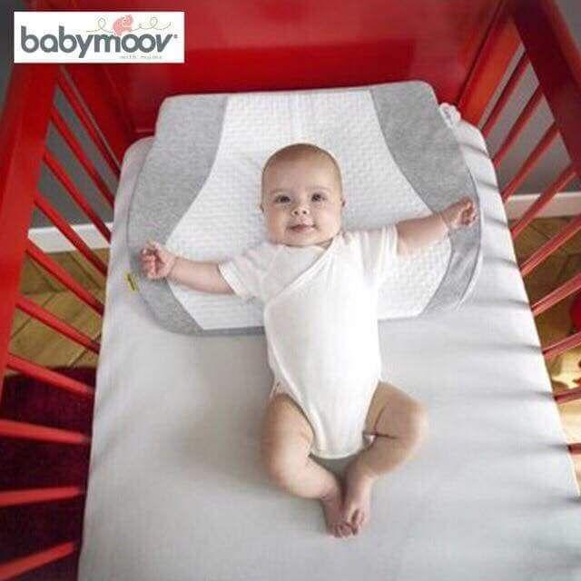 GỐI CHỐNG TRÀO NGƯỢC BABYMOOV CHO BÉ - GIẢM NÔN TRỚ CHO TRẺ SƠ SINH