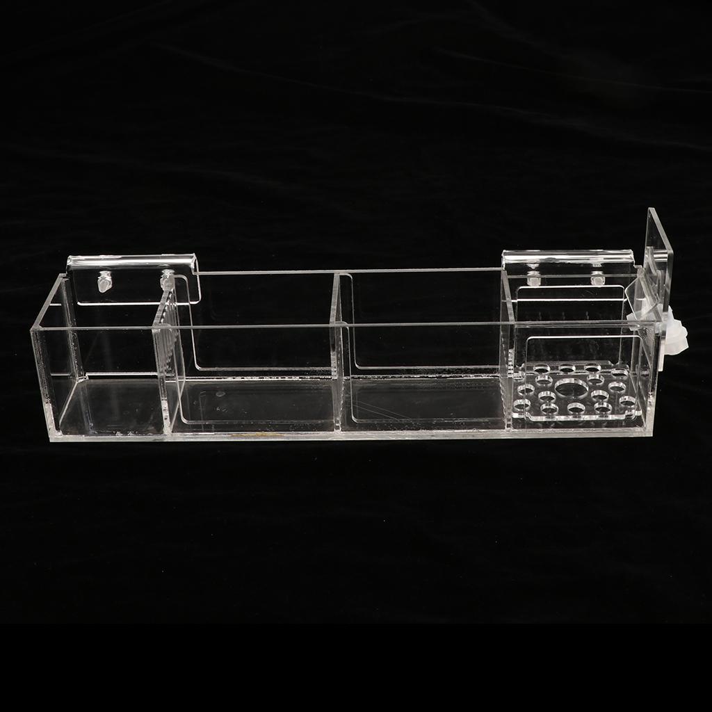 Acrylic Aquarium Filter Fish Tank Upper