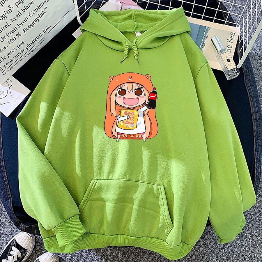 Áo Hoodie In Hình Anime Doma Umaru Đáng Yêu Thời Trang Cho Nữ