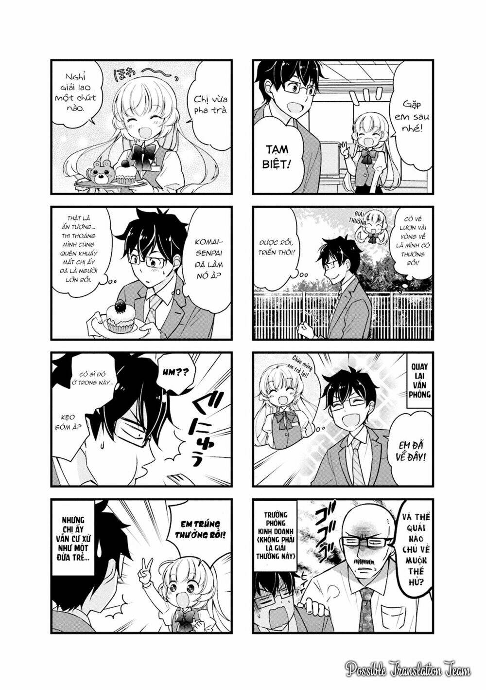 senpai nhỏ nhắn của tôi rất dễ thương chapter 6 3