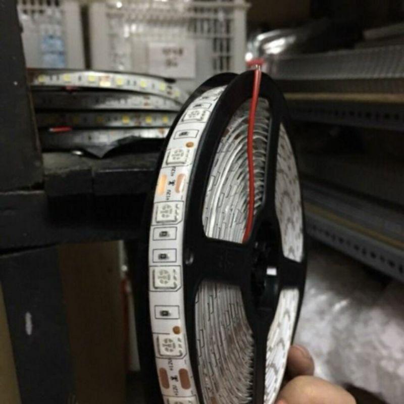 Đèn led dây 5050 RGB-5m phủ keo silicon + Nguồn + Bộ khiển Led dây