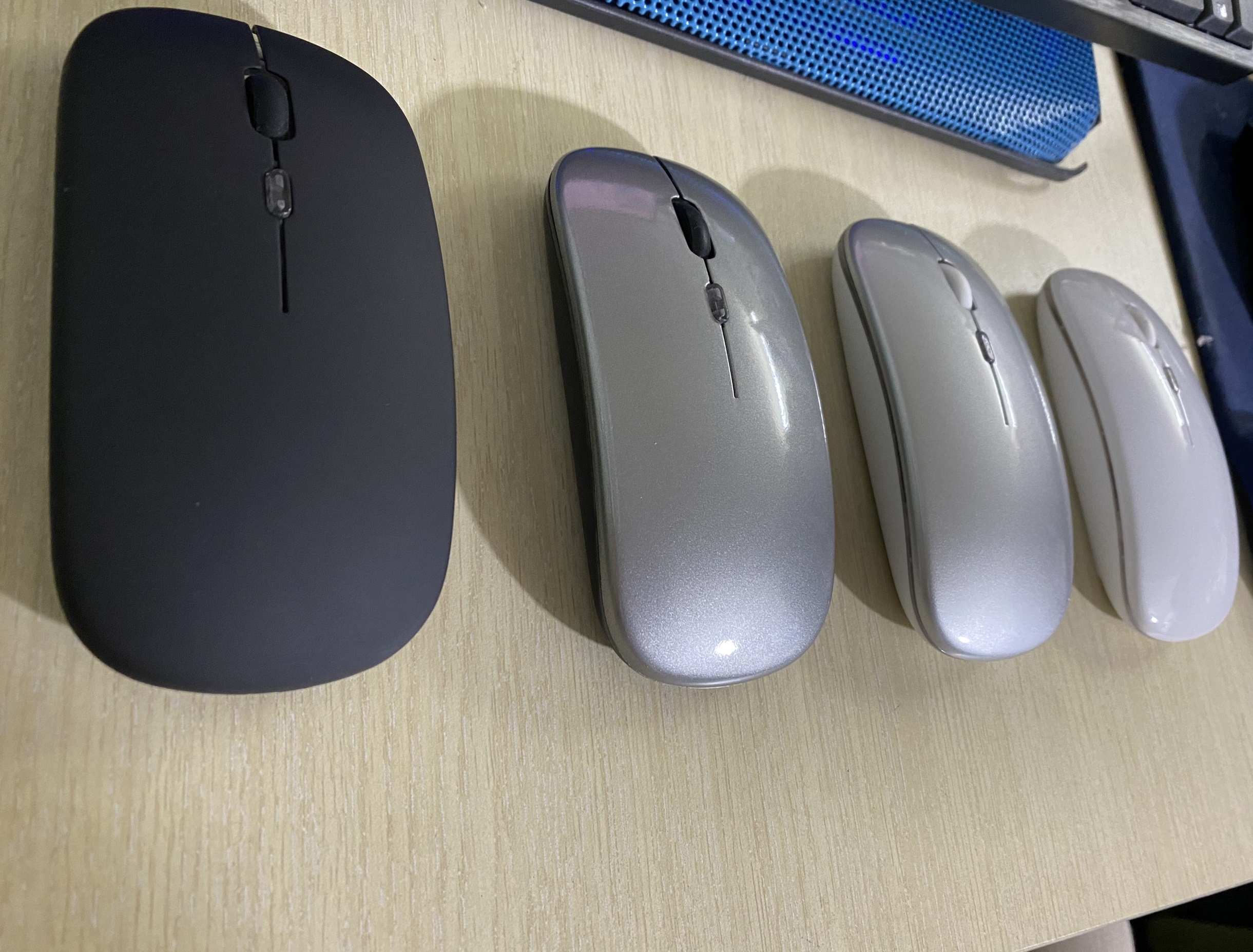Chuột Không Dây A2 Pin Sạc, hai chế độ bluetooth và wireless
