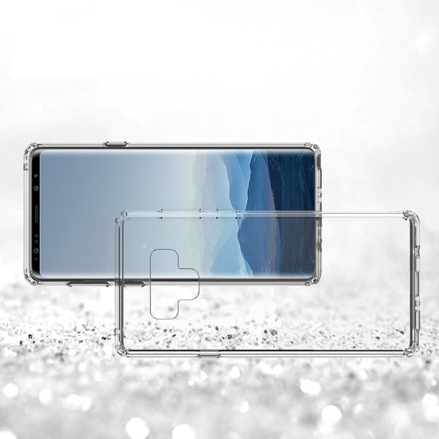 Ốp lưng chống sốc trong suốt cho Samsung Galaxy Note 9 hiệu Likgus Crashproof giúp chống chịu mọi va đập - hàng nhập khẩu