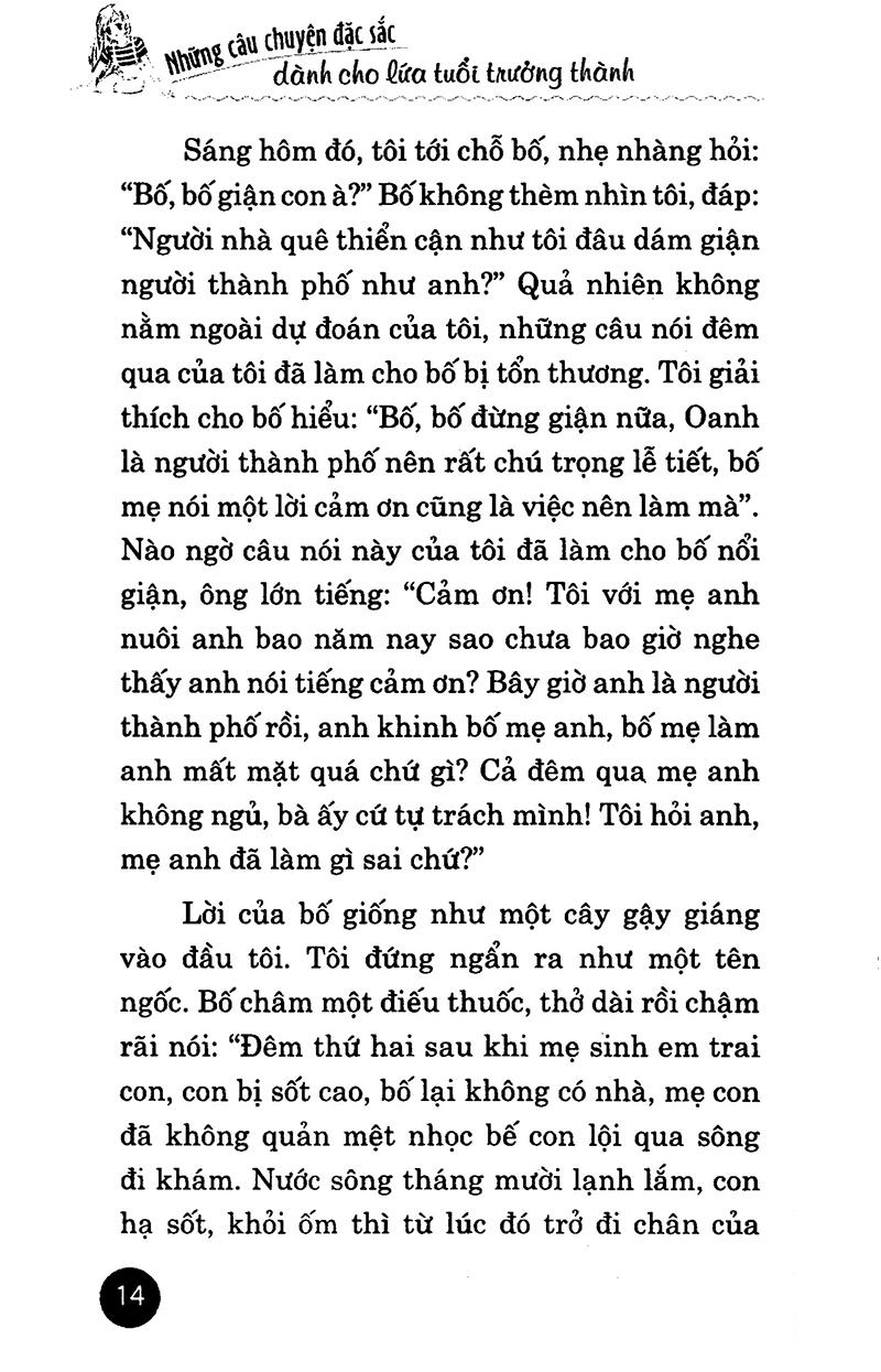 Những Câu Chuyện Đặc Sắc Dành Cho Lứa Tuổi Trưởng Thành - Tập 2