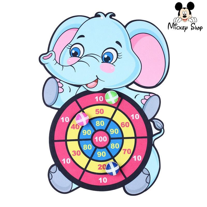 Trò Chơi Ném Bóng Treo Tường Hình Con Vật, Bóng Dính Cho Bé Chơi Trong Nhà, Giải Trí An Toàn Cho Trẻ