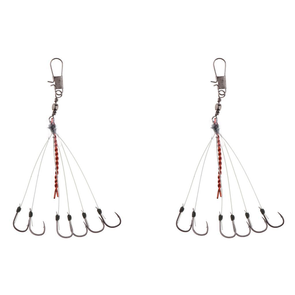 High Carbon Steel Fishing Hook Fishhooks with 12pcs Hooks 5