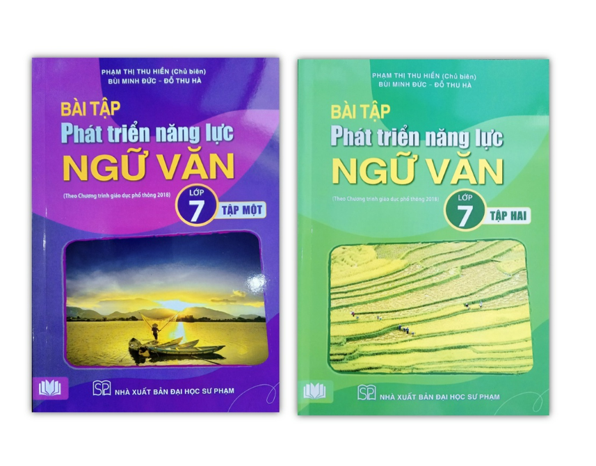 Sách - Combo Bài tập phát triển năng lực ngữ văn lớp 7
