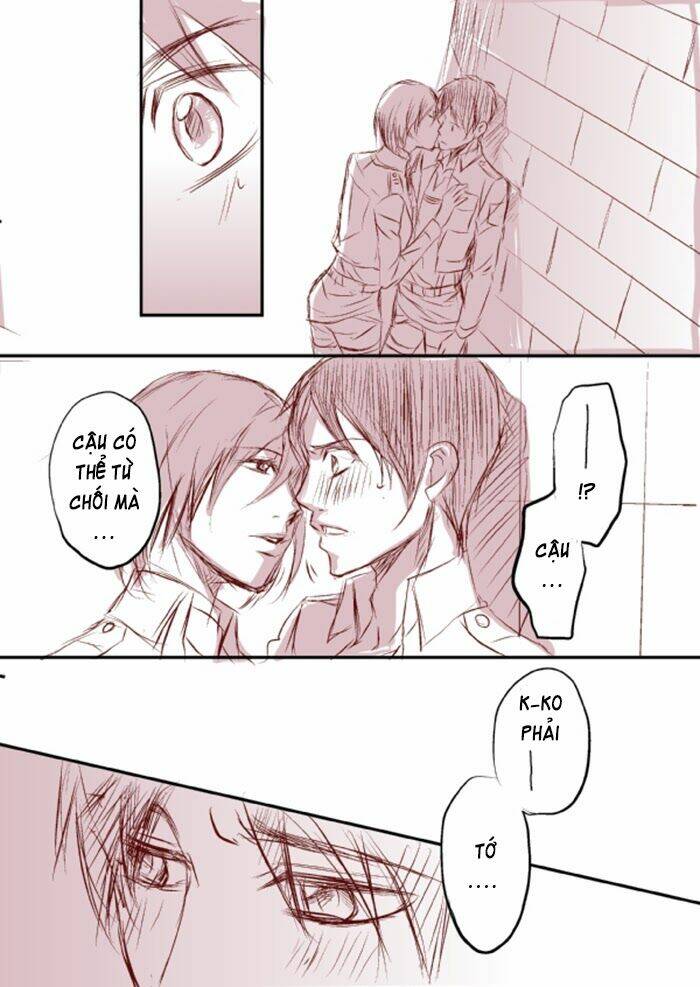 tấn công người khổng lồ - doujinshi eren x mikasa chapter 36 11