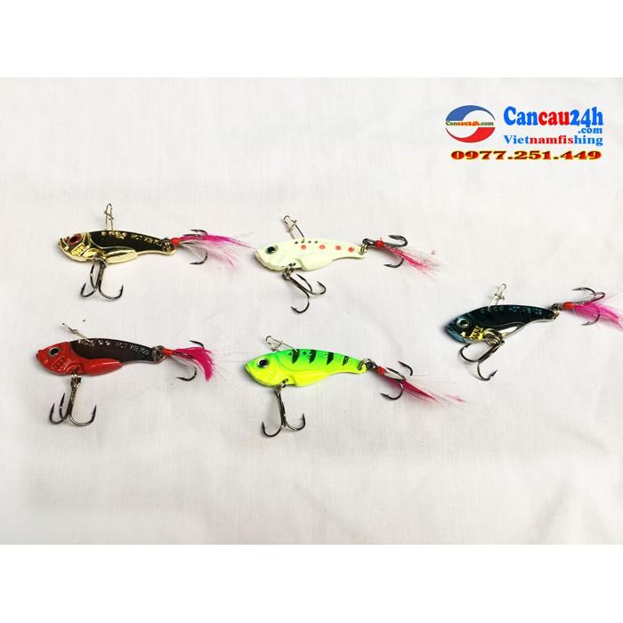 Combo 5 con cá giả sắt câu lure cá lóc ( tặng Thêm 1 con giá không đổi )