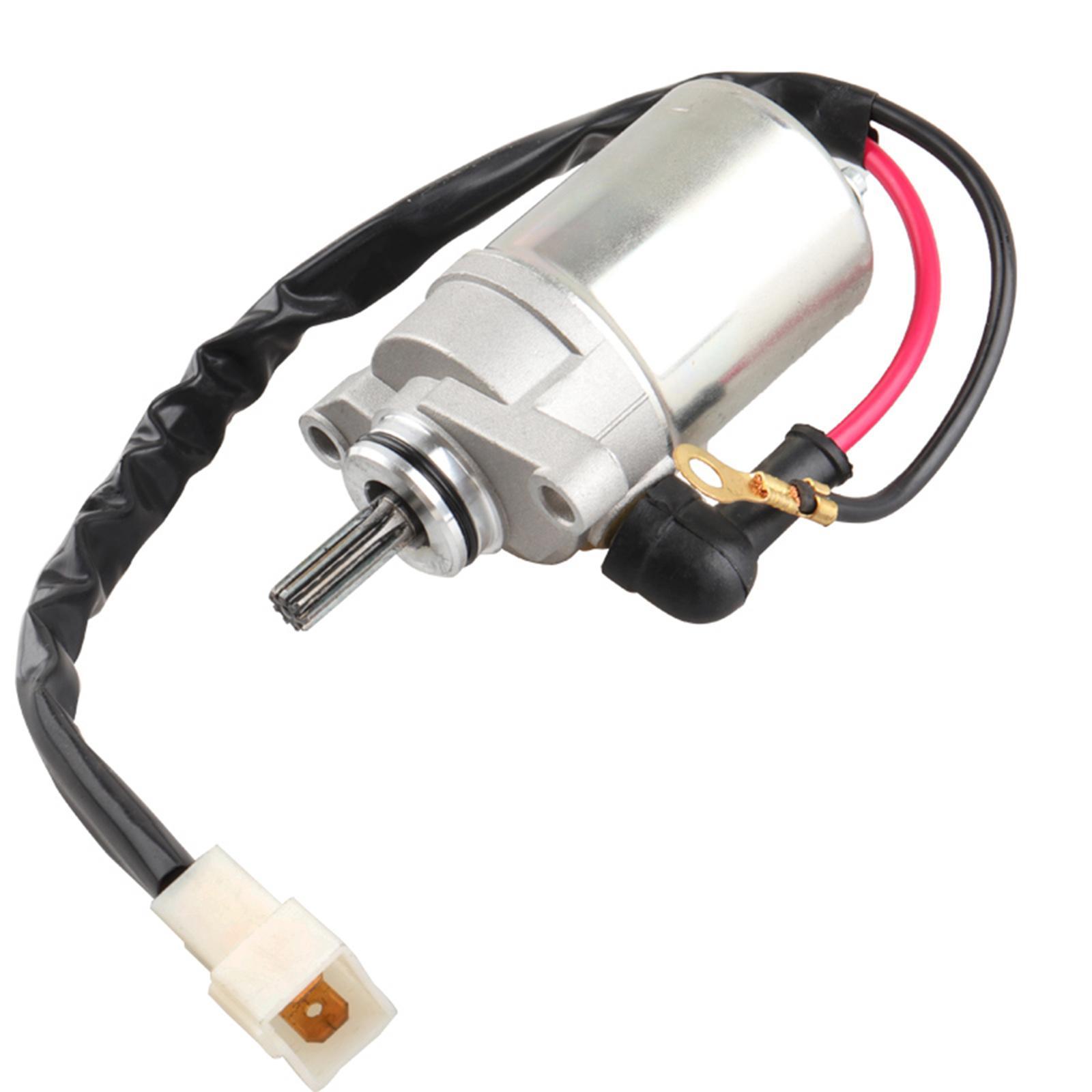 Starter Motor, Motorcycle Starter Motor ,Durable, Easy to Install, Accessories Professional Starter Engine Starter for Bws100 Yw100 4VP