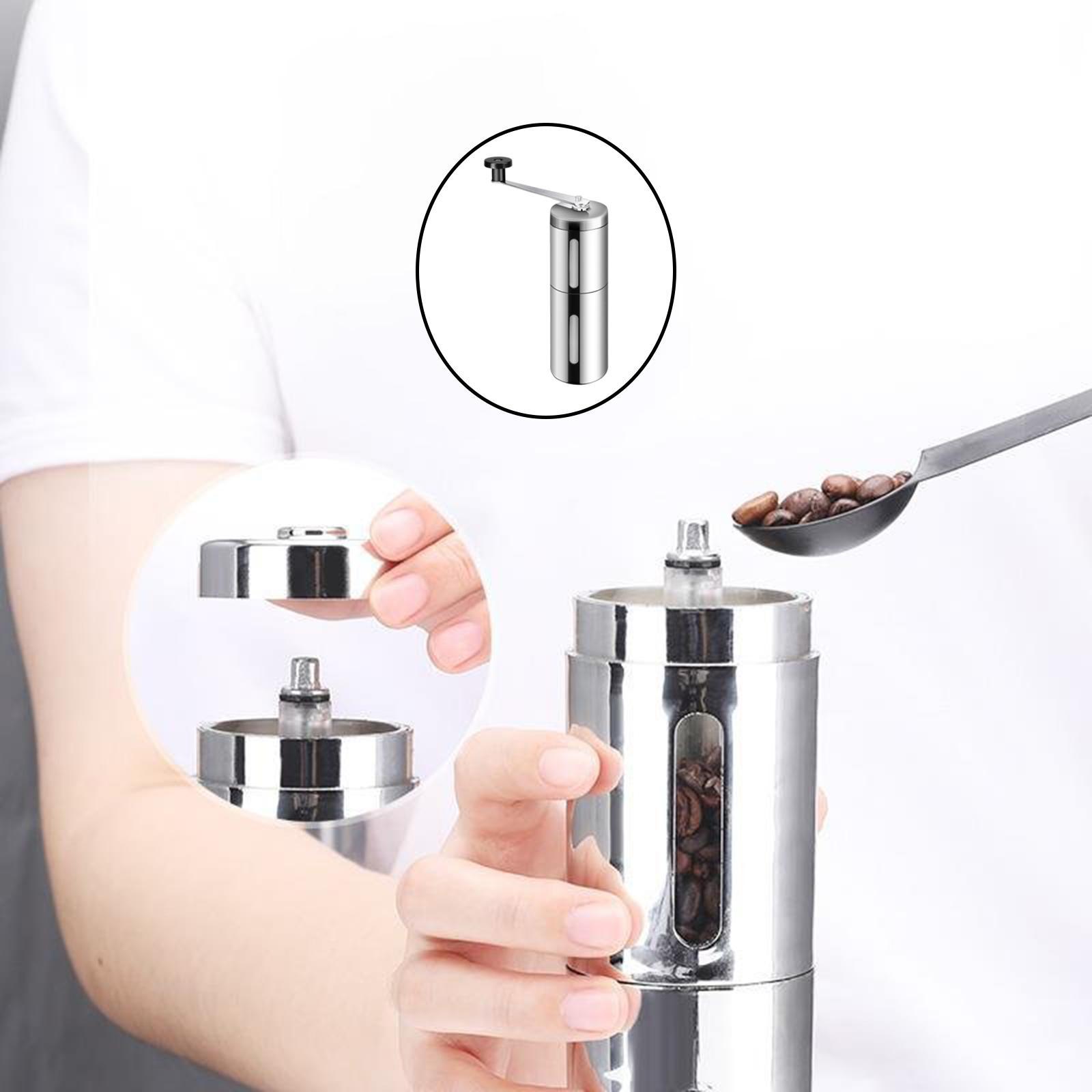 Stainless Steel Manual Coffee Grinder Bean Grinding Tool for Kitchen