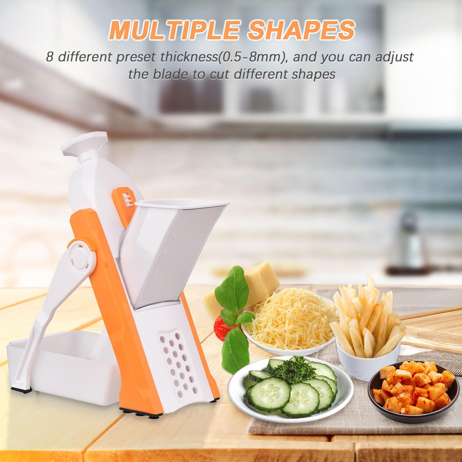 Dụng cụ cắt rau củ nhà bếp an toàn, điều chỉnh được bằng đá mandoline