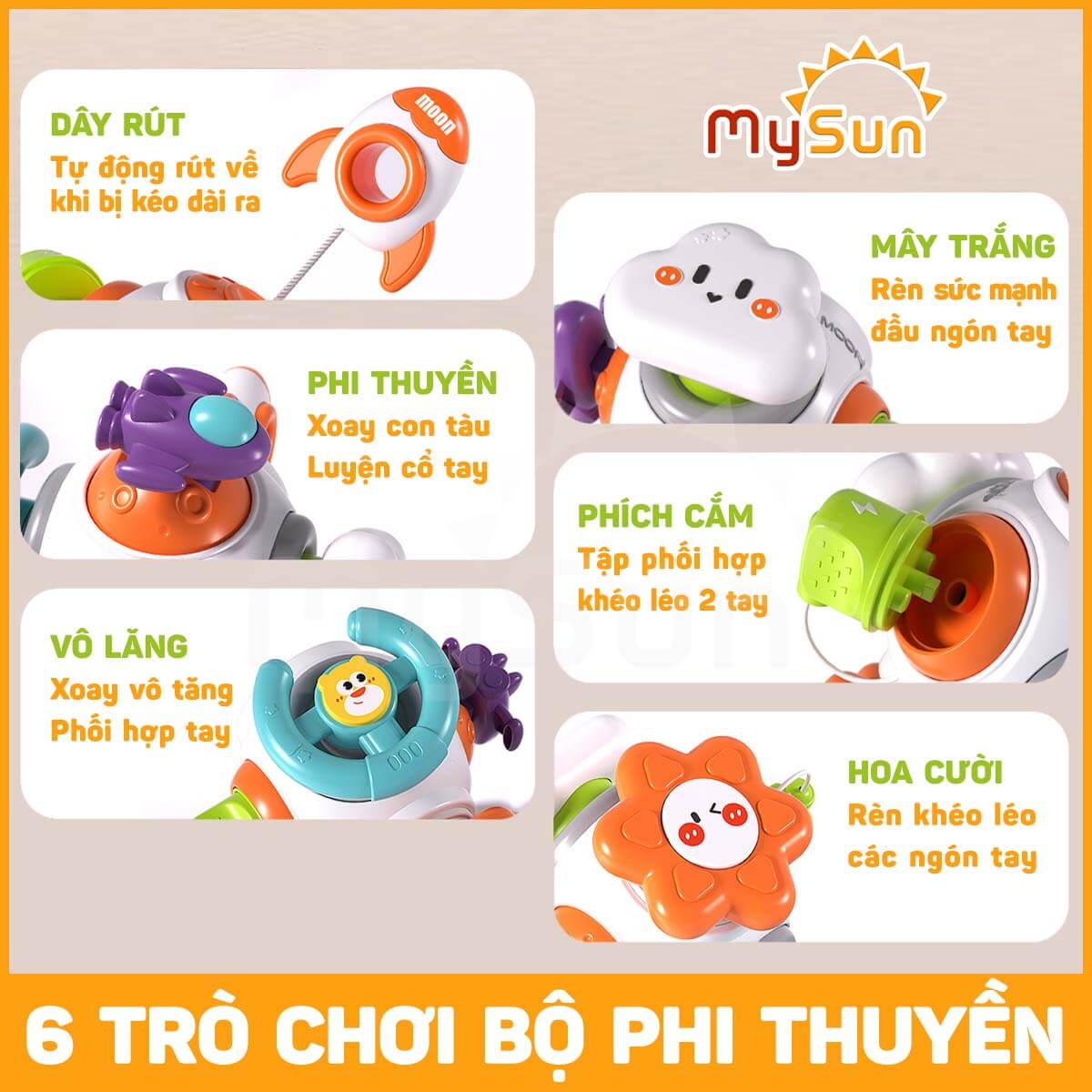 Đồ chơi thông minh cho bé trai gái sơ sinh 1 2 3 tuổi phát triển tư duy, kích thích trí tuệ não, tập cầm nắm