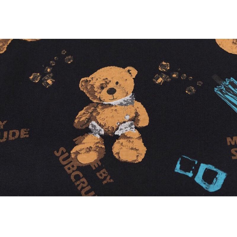 HÀNG MỚI VỀ Áo thun tay lỡ form rộng BEAR 21 - Hàng QC cao cấp