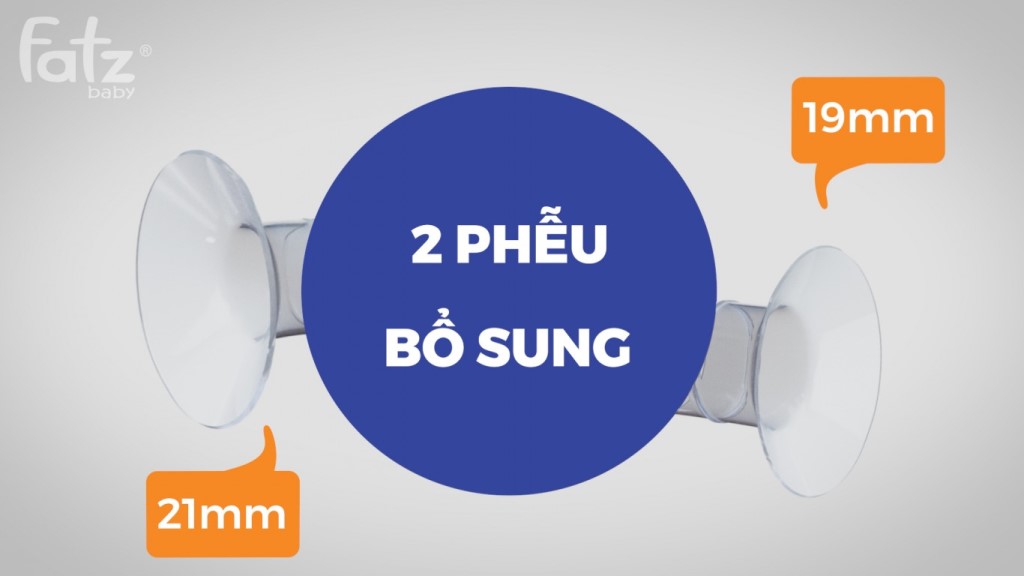 MÁY HÚT SỮA ĐIỆN RẢNH TAY VÀ KHÔNG DÂY Fatzbaby - FREEMAX 7 - FB1222TP