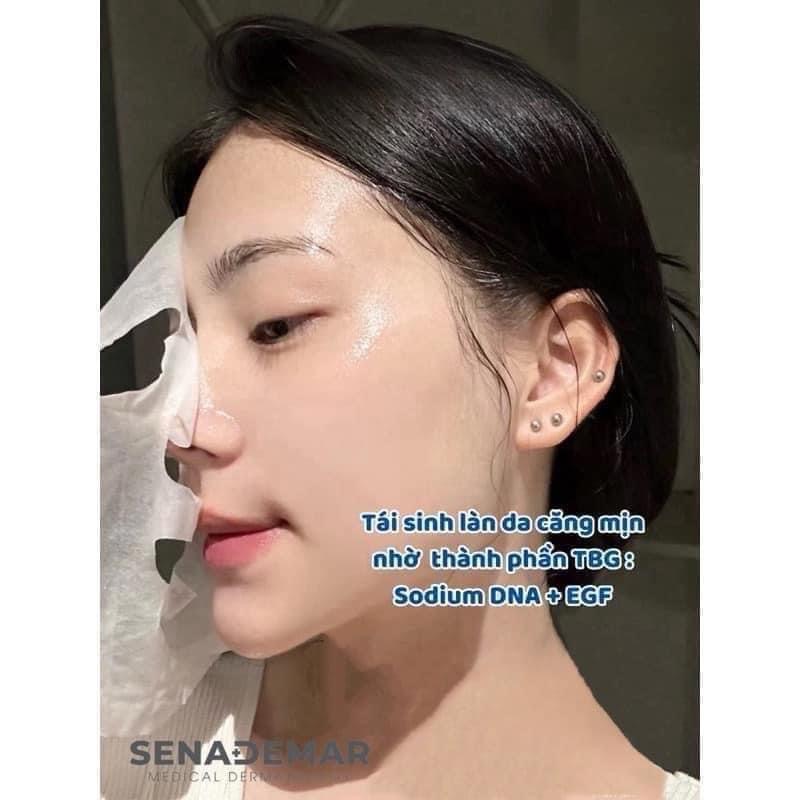 Mặt nạ Senademar Sodium DNA B5 mask 25ml hạn 2027 - 1 miếng lẻ